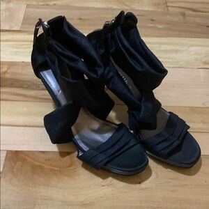Aquatalia Marvin K. Black Women's Strappy heels